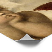Angels Cherubs Raphael Santi Siena Poster (Ecke)
