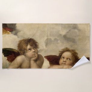 Angels Cherubs Raphael Santi Siena Strandtuch