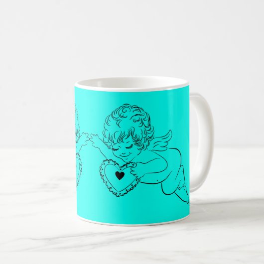 Angels Coffee Mag Kaffeetasse (VorderseiteRechts)