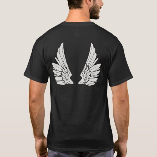 Angels Design T-Shirt (Rückseite)