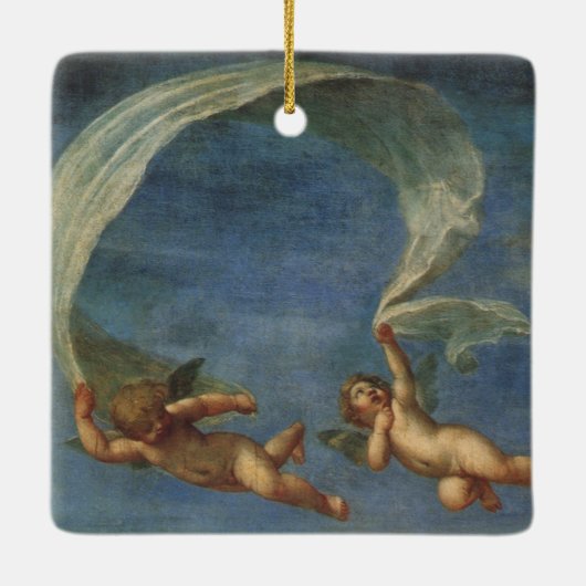 Angels Detail aus Adonis Led von Cupids von Albani Keramikornament (Rückseite)