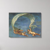 Angels Detail aus Adonis Led von Cupids von Albani Leinwanddruck (Vorderseite)