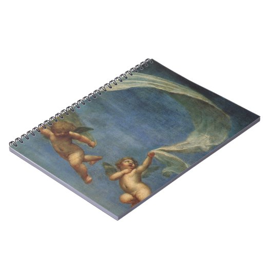 Angels Detail aus Adonis Led von Cupids von Albani Notizblock (Linke Seite)