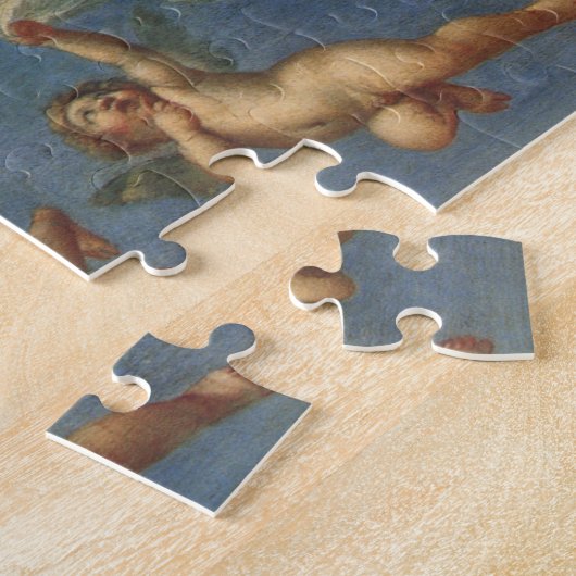 Angels Detail aus Adonis Led von Cupids von Albani Puzzle (Seite)