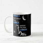 Angels Dont Always Have Wings They Have Whiskers Kaffeetasse (Links)
