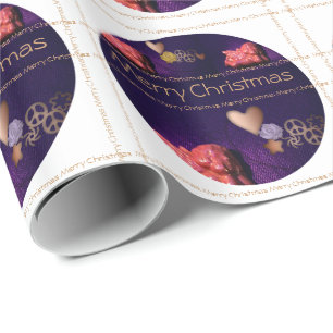 Angels Dreaming to Peace and Liebe - Weihnachtsfei Geschenkpapier