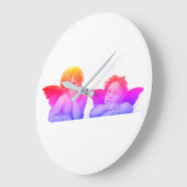 Angels Engel – Madonna Sixtina – Raphael – Raffael Große Wanduhr (Winkel)