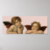 Angels Engel - Madonna Sixtina - Raphael - Raffael Poster (Vorne)