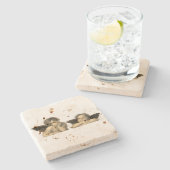 Angels Engel – Madonna Sixtina – Raphael – Raffael Steinuntersetzer (Seitenansicht)