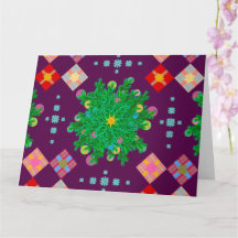 Angels Eye View Canvas Streifen Deep Purple