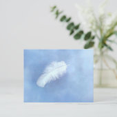 Angel's Feather Postcard Postkarte (Stehend Vorderseite)