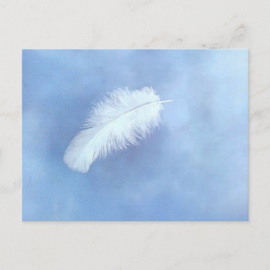 Angel's Feather Postcard Postkarte (Vorderseite)