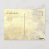 ANGELS / Flügeldrachen ,Wolken Raffaello Sanzio Postkarte (Rückseite)