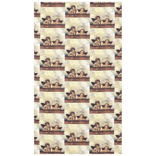 ANGELS / Flügeldrachen ,Wolken Raffaello Sanzio Tischdecke (Vorderseite)