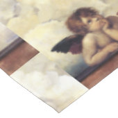 ANGELS / Flügeldrachen ,Wolken Raffaello Sanzio Tischdecke (Schrägansicht)