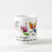 Angels Flying Happiy "All Day" Wasserfarben-Sketch Kaffeetasse (Mittel)
