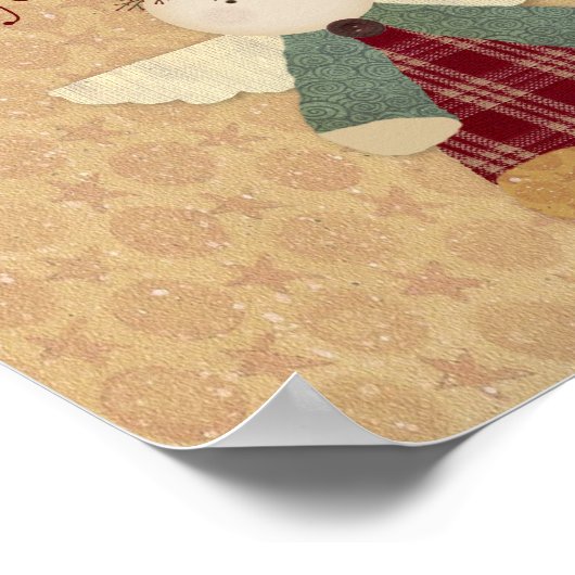 Angels Gather Here Print Poster (Ecke)