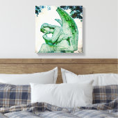 Angels Gedanken Leinwanddruck (Insitu (Schlafzimmer))