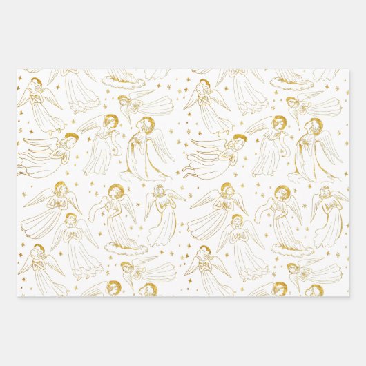 angels geschenkpapier set (Vorderseite 3)