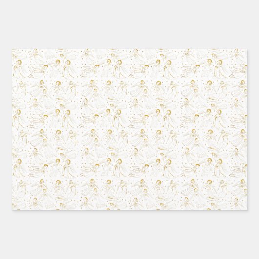 angels geschenkpapier set (Vorderseite)