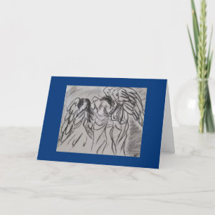 "Angels" Grußkarte Feiertagskarte