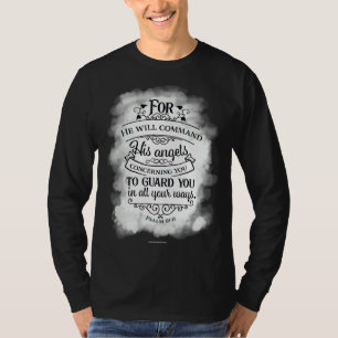 Angels Guard You Christlich Bible Verse Religious T-Shirt