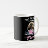 Angels haben nicht immer Wings Shih Tzu Kaffeetasse (VorderseiteRechts)