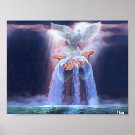 Angels heaven from Oils Poster (Vorne)