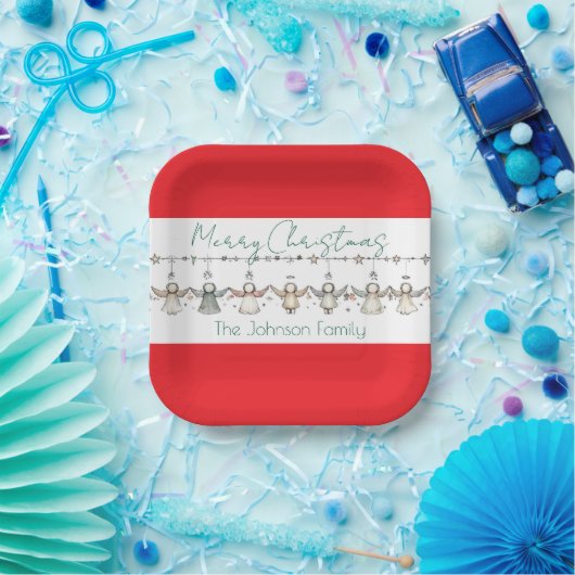 Angels in Celebration Pappteller (Party)