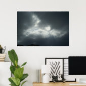 Angels in den Wolken Poster (Heimbüro)