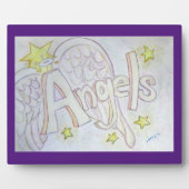 Angels Inspiration Word Malgedicht Plaque Fotoplatte (Vorderseite)