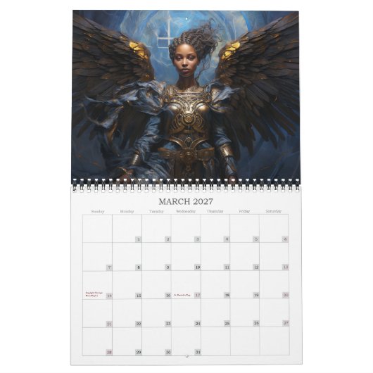 Angels-Kalender 2024 Kalender (Mär 2027)