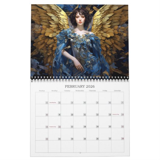 Angels-Kalender 2024 Kalender (Feb 2026)