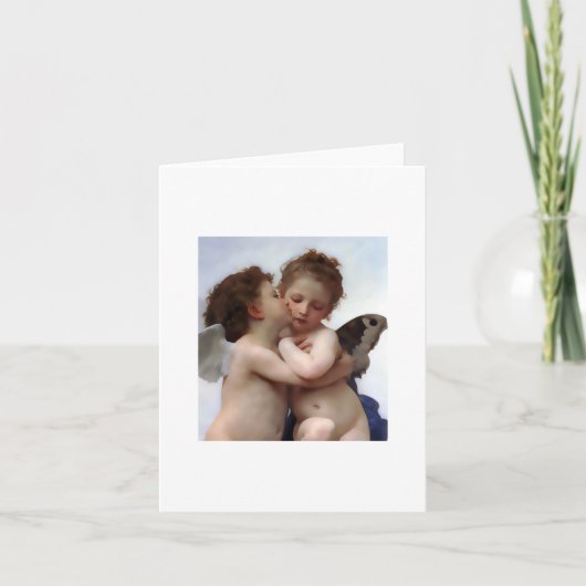 Angels Kiss Notecard Karte (Vorderseite)