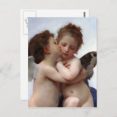 Angels Kiss Postcard Postkarte (Vorne/Hinten)