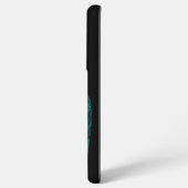 Angels Kissing , Schwarz-Grün-Design Samsung Galaxy Hülle (Linke Seite)