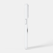 Angels Kissing , Schwarz-Weiß-Design iPhone Hülle (Rechte Seite)