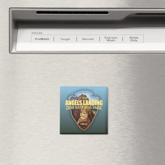 Angels Landing (Pfeilspitzen) Magnet (In Situ (Geschirrspüler))