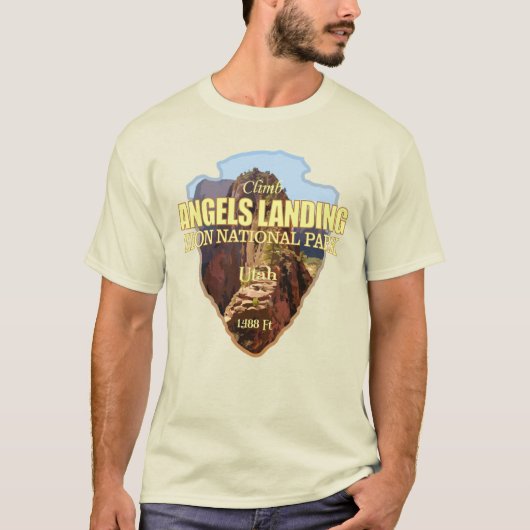 Angels Landing (Pfeilspitzen) T-Shirt (Vorderseite)
