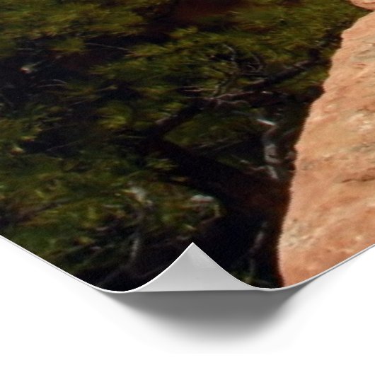 Angels Landing Trail Plakat (Ecke)