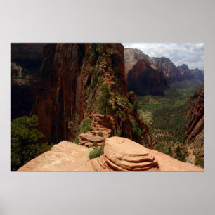 Angels Landing Trail Plakat