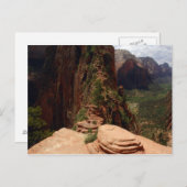 Angels Landing Trail Postkarte (Vorne/Hinten)