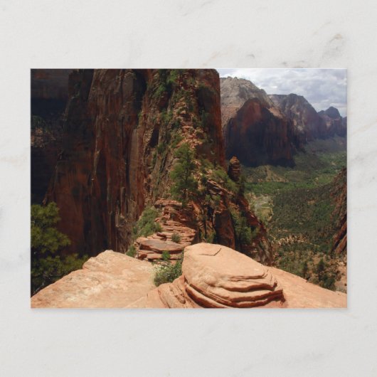 Angels Landing Trail Postkarte (Vorderseite)