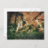Angels Landing Trail Postkarte (Vorne/Hinten)