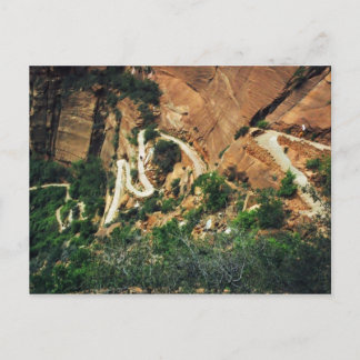 Angels Landing Trail Postkarte