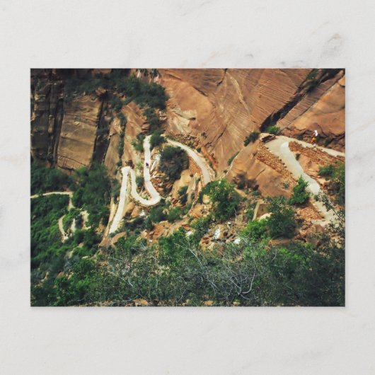 Angels Landing Trail Postkarte (Vorderseite)