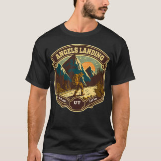 Angels Landing Trail Utah Wanderer Wandern T-Shirt