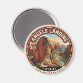 Angels Landing USA Magnet (Vorderseite/Rückseite)
