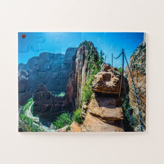 Angels Landing Utah Puzzle (Horizontal)