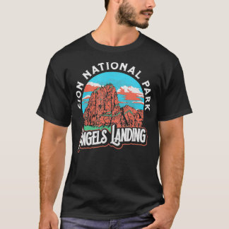 Angels Landing Zion National Park Vintage-Grafik T-Shirt